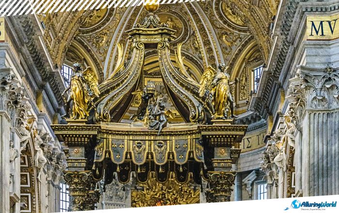 3 St. Peter’s Baldachin in Vatican City