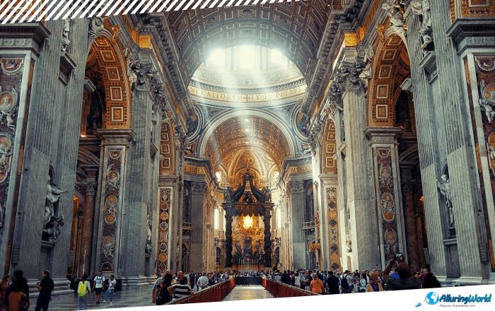 4 St. Peter’s Baldachin in Vatican City