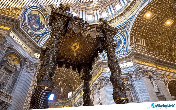 6 St. Peter’s Baldachin in Vatican City