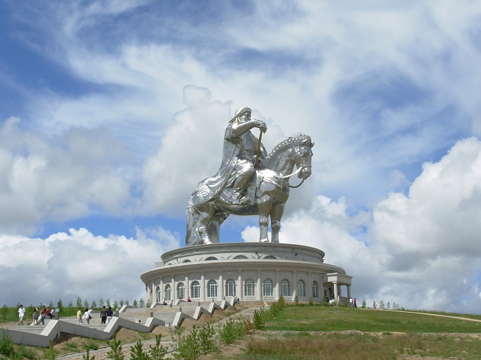 1 Genghis Statue