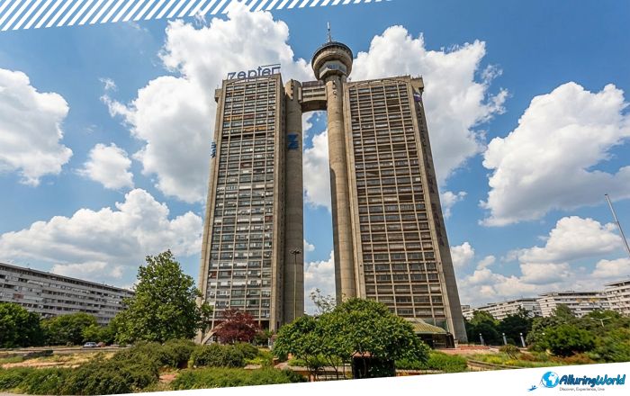 1 Western City Gate of Belgrade in Serbia