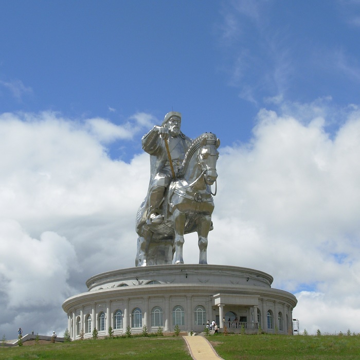 3 Genghis Statue