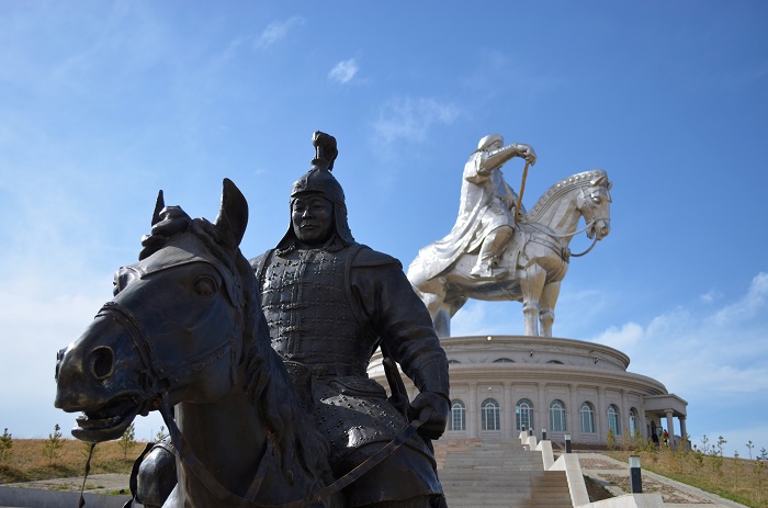 7 Genghis Statue