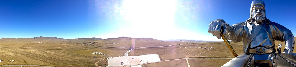 9 Genghis Statue