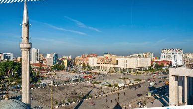 1 Skanderberg Square in Tirana