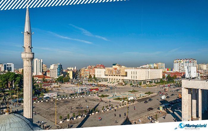 1 Skanderberg Square in Tirana