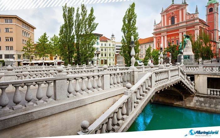 1 Triple Bridge in Ljubljana