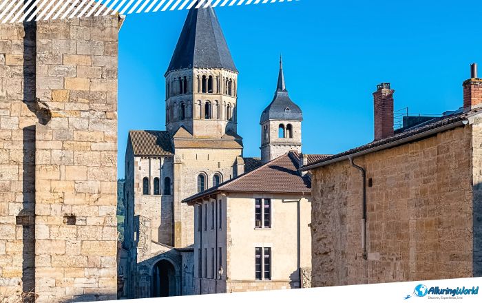 1 Cluny Abbey in France