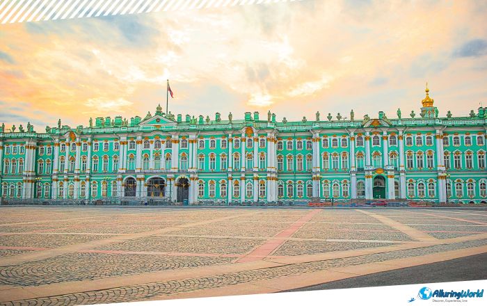14 State Hermitage Museum in St. Petersburg, Russia