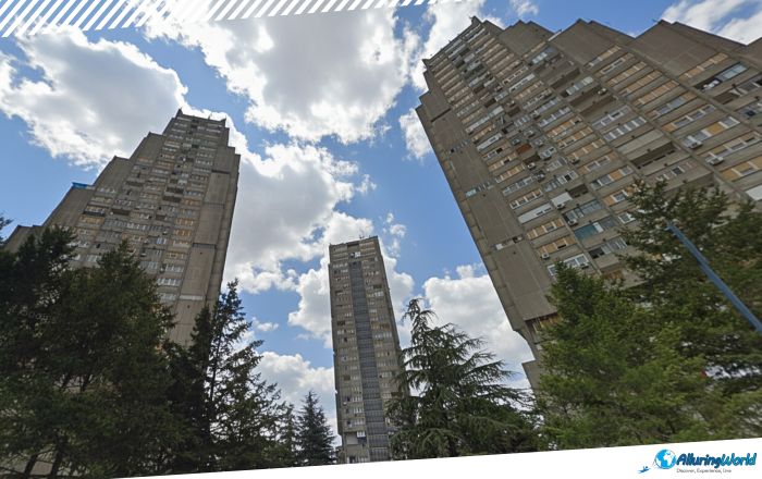 2 Eastern City Gates of Belgrade in Serbia