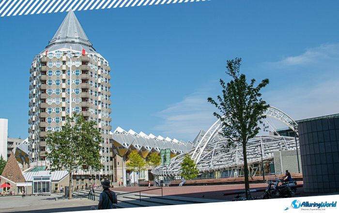 3 Blaaktoren in Rotterdam, the Netherlands