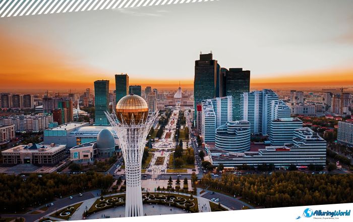 2 Bayterek Tower in Astana