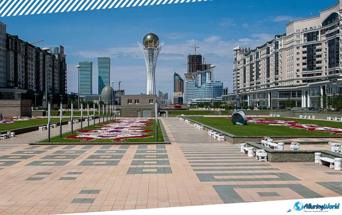 7 Bayterek Tower in Astana