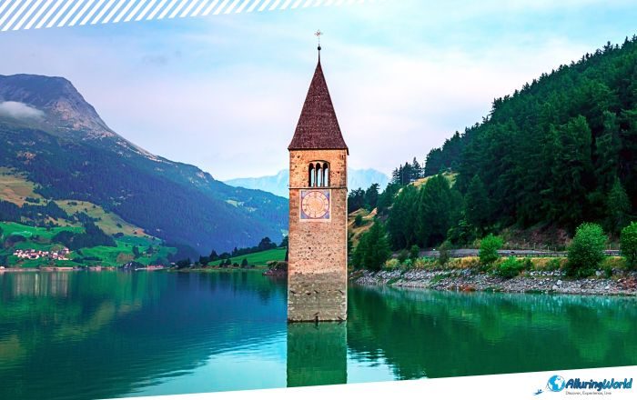 1 Reschensee Bell Tower