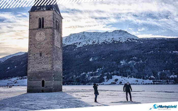 3 Reschensee Bell Tower
