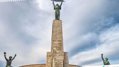 1 Liberty Statue in Budapest, Hungary