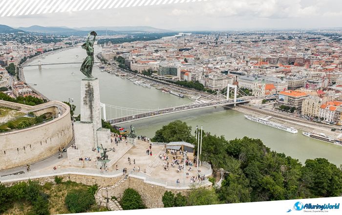 4 Liberty Statue in Budapest, Hungary