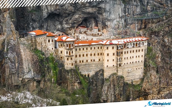 1 Sumela Monastery in Turkey