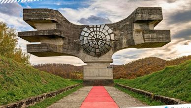 3 Monument to the Revolution at Moslavina in Podgaric
