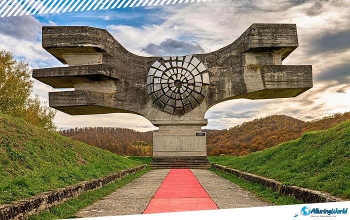 3 Monument to the Revolution at Moslavina in Podgaric
