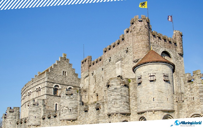 3 Gravensteen in Belgium