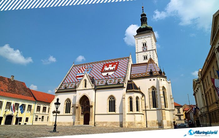 6 Saint Mark’s Church in Zagreb