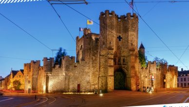 7 Gravensteen in Belgium