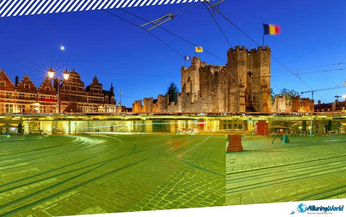 8 Gravensteen in Belgium