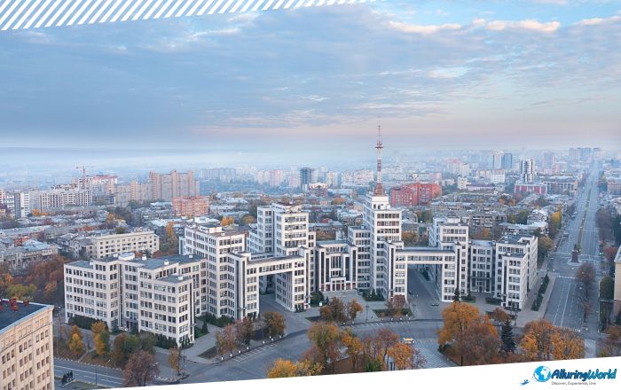 2 Derzhprom Building in Kharkiv