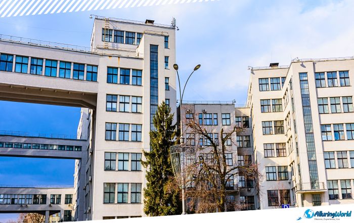 3 Derzhprom Building in Kharkiv