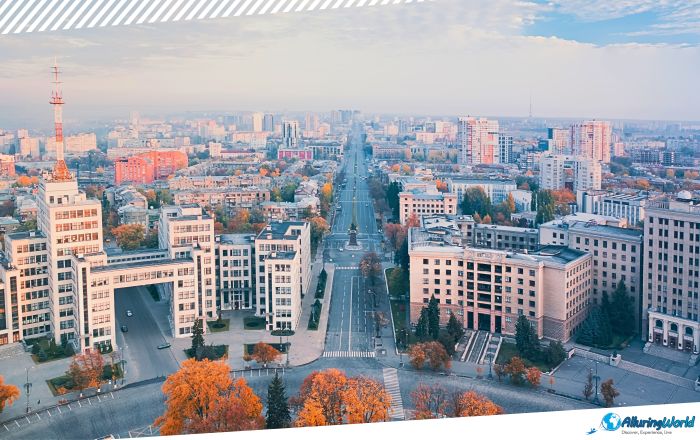 4 Derzhprom Building in Kharkiv