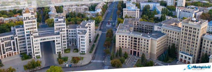 7 Derzhprom Building in Kharkiv