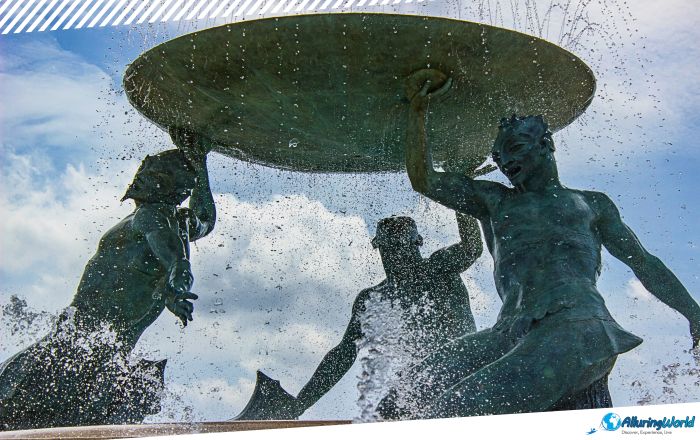 7 Triton Fountain in Valletta, Malta