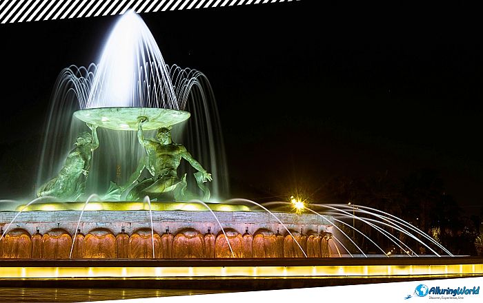 8 Triton Fountain in Valletta, Malta