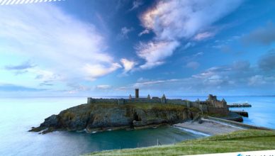 1 Peel Castle on the Isle of Man