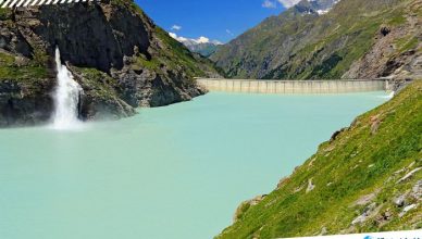 1 Mauvoisin Dam and Lake in Switzerland