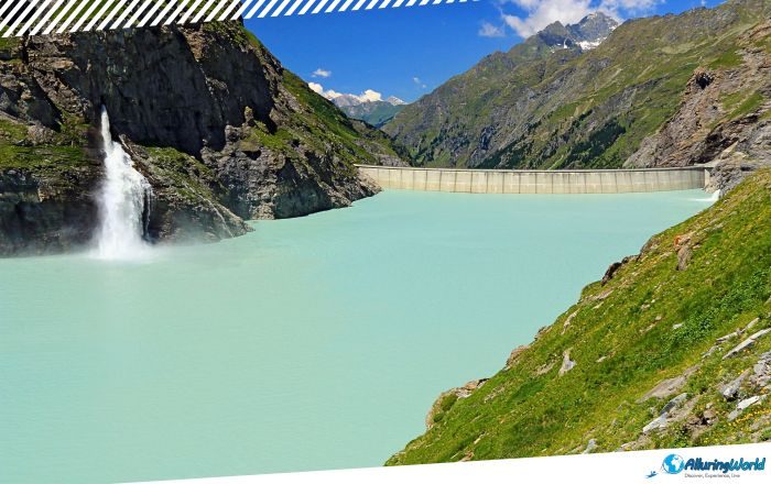 1 Mauvoisin Dam and Lake in Switzerland