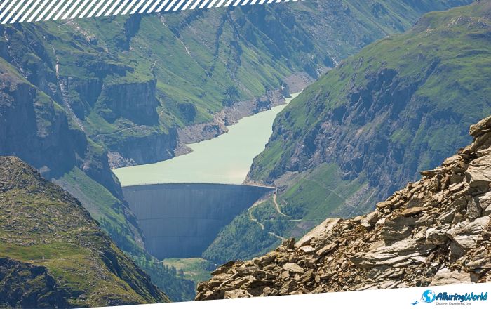 3 Mauvoisin Dam and Lake in Switzerland