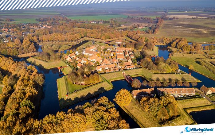 6 Fort Bourtange in the Netherlands