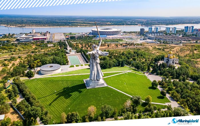 1 The Motherland Calls Monument in Volgograd, Russia