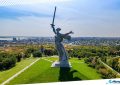 2 The Motherland Calls Monument in Volgograd, Russia