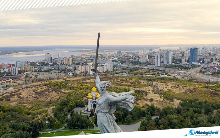 3 The Motherland Calls Monument in Volgograd, Russia