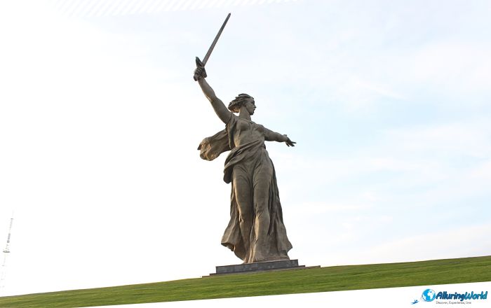 6 The Motherland Calls Monument in Volgograd, Russia