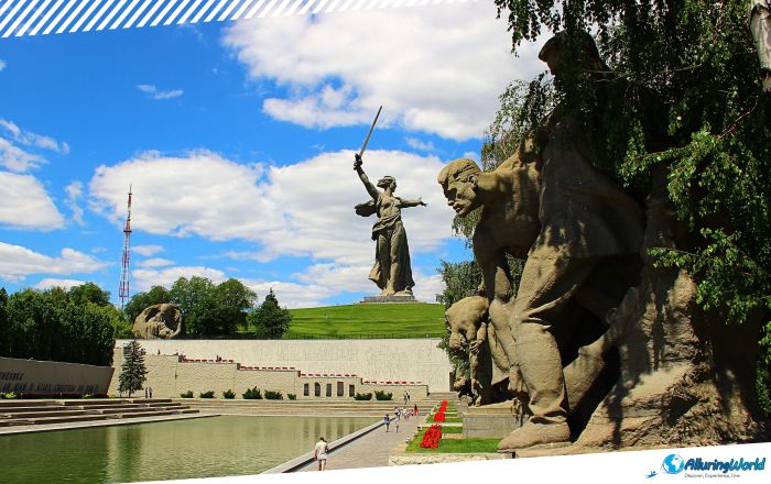 8 The Motherland Calls Monument in Volgograd, Russia