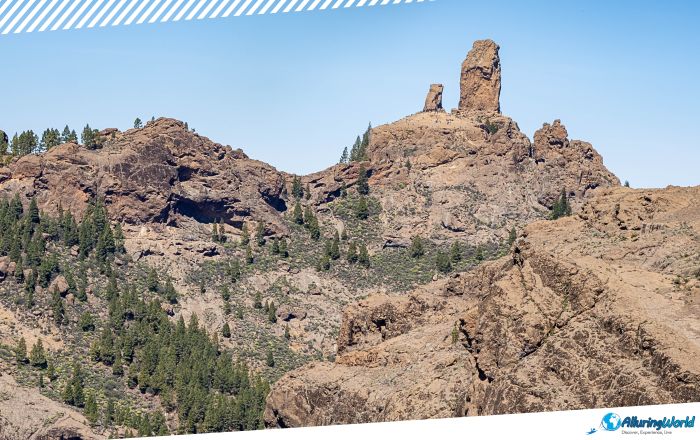 1 Roque Nublo on Gran Canaria