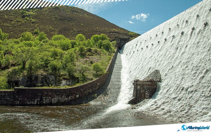 3 Elan Valley Reservoirs in Wales
