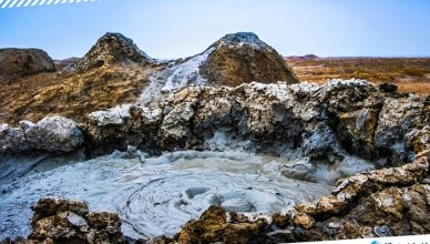 4 Mud Volcanoes in Azerbaijan
