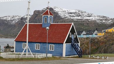 2 Bethelkirken - Blue Church in Sisimiut