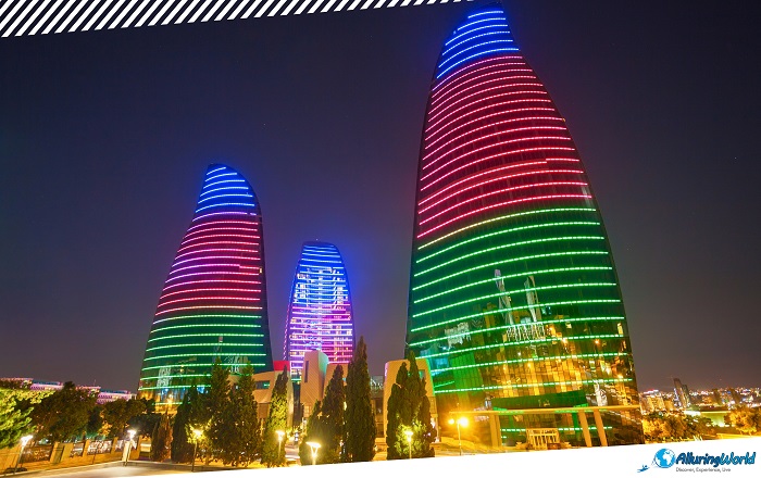 7 Flame Towers of Baku