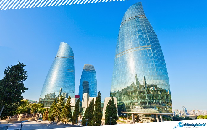9 Flame Towers of Baku